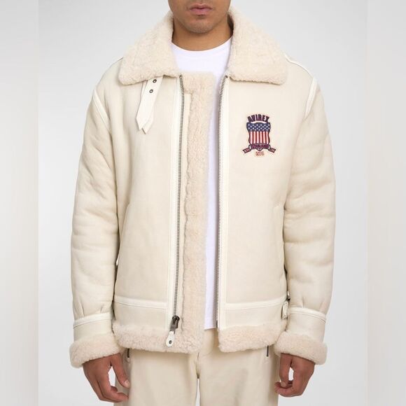 Avirex Icon Shearling Jacket size XL - Picture 2 of 16